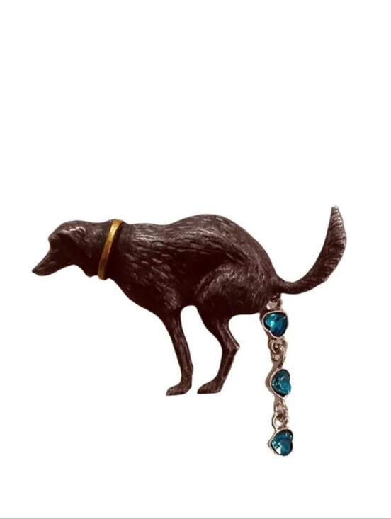 Jewelry - Novelty Dog Brooch